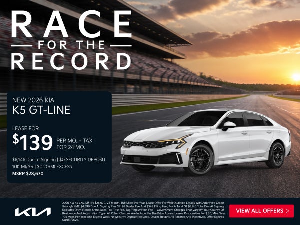 NEW 2026 KIA K5 GT-LINE