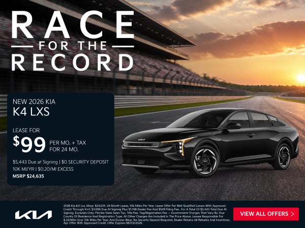 NEW 2026 KIA K4 LXS